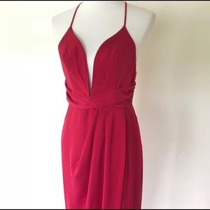 Revolve red dress